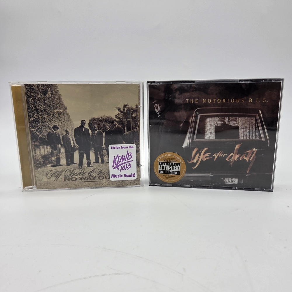 The Notorious B.I.G. Biggie Life After Death & No Way Out Puff Daddy & Family CD